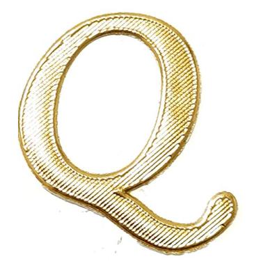 Imagem de Letras douradas de alta classe de borracha para passar a ferro com letras de transferência de calor para roupas esportivas camisetas nome do time chapéus sapatos (2Q)