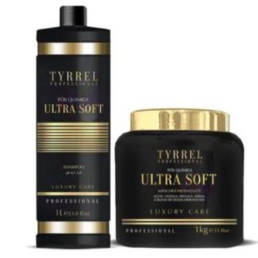 Imagem de Tyrrel Ultra Soft Pós Química Kit Shampoo e Máscara 1kg