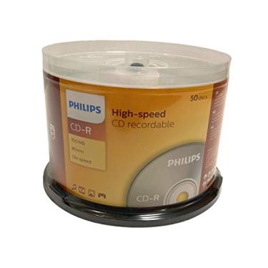Imagem de Philips Eixo 52 x 700 MB CD-R 50PK