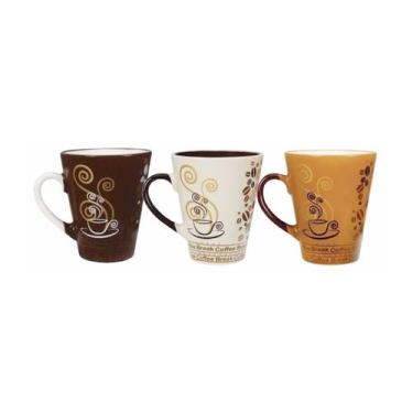 Imagem de 3un Xícara de Cerâmica café 270ml chá cappuccino - yangzi