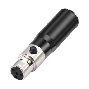 Imagem de MotiveTech Adaptador Mini XLR de 4 Pinos, Cabo de Conexão Mini XLR de 4 Pinos para Entretenimento