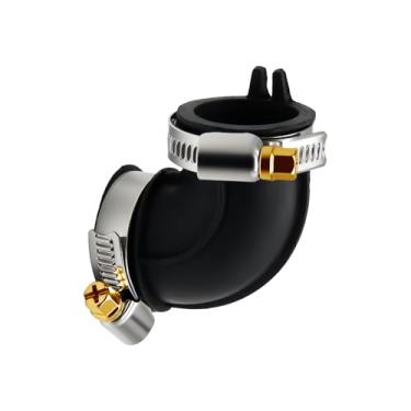 Imagem de Laofudech WD24X33918 Bomba de circulação de lava-louças para mangueira de cotovelo de depósito compatível com WD19X25460, WD19X25700 Inclui 2 braçadeiras adequadas para máquina de lavar louça GE