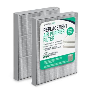 Imagem de Crucial Air Filtro purificador de ar de substituição – compatível com Whirlpool peça # 8171434K, 1183054K; Grande 1183054, 1183054K – Serve para purificador de ar Whirlpool modelo AP450, AP45030HO, AP510 (pacote com 2)