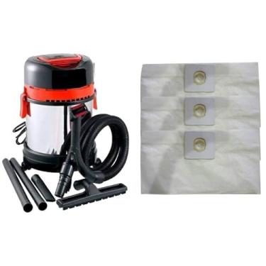 Imagem de Kit de Sacos para Aspirador de Pó Oriplast 6 Sacos Descartáveis e Biodegradáveis, Compatível com AP4850 1400W, Preto