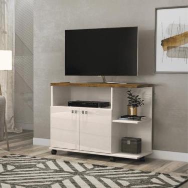 Imagem de Balcao Skopje off white/canela toque bp - Mais de Casa