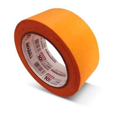 Imagem de Fita Crepe para Pintura Imobiliaria Laranja Adere A128Rls 45mmx50m