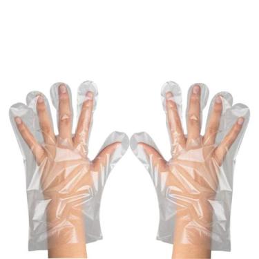 Imagem de Luva Plástica Descartável Transparente Talge 1000 Unidades, XG (Único)