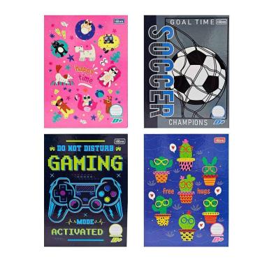 Imagem de Caderno brochura capa dura caligrafia 40 fls D Mais Tilibra