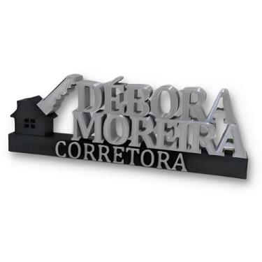 Imagem de Placa Profissional Corretor de Imóveis - Império da Impressão