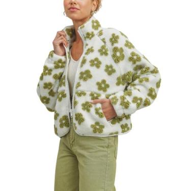 Imagem de Jaqueta chouyatou, casaco feminino de lã sherpa, outono e inverno