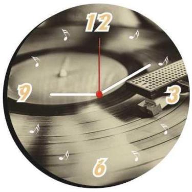 Imagem de Relógio De Parede Decorativo Estilo Música 15
