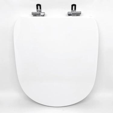 Imagem de Assento Sanitário Poliéster Para Louça Life/Vogue Plus (Celite/Deca) Super Luxo Croma Sedile Branco