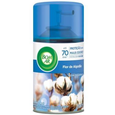 Imagem de Bom Ar Aromatizador Automático Aerossol Freshmatic Flor de Algodão Refil 250ml
