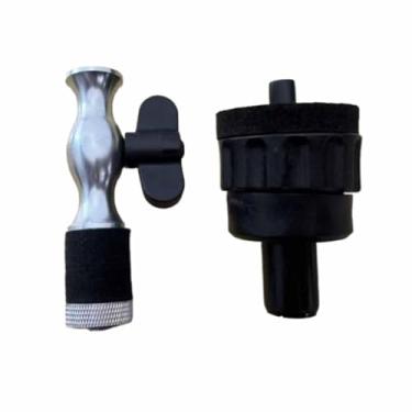 Imagem de MERIGLARE Embreagem para instrumento musical Hi Hat, peça compacta e resistente, componentes resistentes, embreagem para bateria de jazz, acessórios para, 2.5 X 10.3 Cm