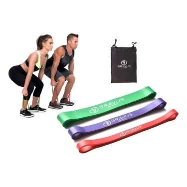 Imagem de Kit 3 Super Mini Bands Forte,Super Forte E Super Extra Forte