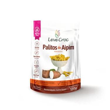 Imagem de Palitos Salgados Aipim Leve Croc 120G