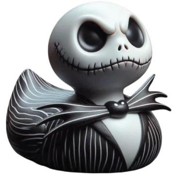 Imagem de Filme de terror de Halloween Personagem Duck Classic Horror - Marca Pr