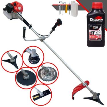 Imagem de Roçadeira 5 Em 1 Anmax Cg430p-tb 43cc 2hp + Óleo Toyama 2t