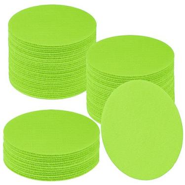 Imagem de Marcadores de pontos de piso de carpete IKAYAS verdes 60 unidades de 1