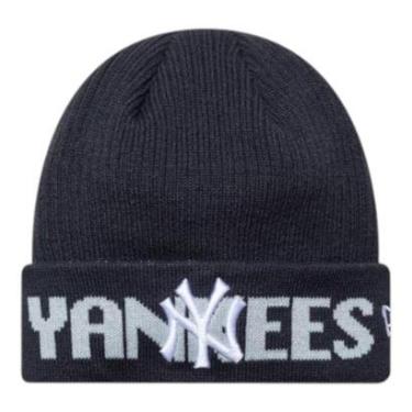 Imagem de Gorro New Era New York Yankees Wordmark Beanie Masculino-Masculino