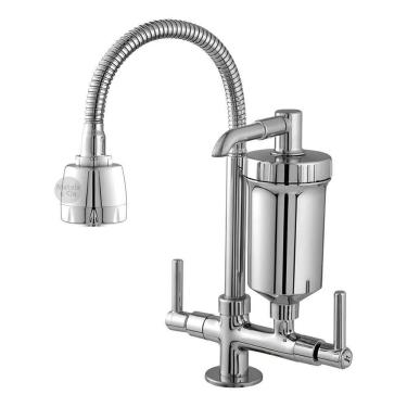 Imagem de Torneira Metal Com Filtro Gourmet Luxo Bancada Mesa Acabamen