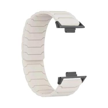 Imagem de Pulseira Magnética De Silicone Para Xiaomi MiBand 8 pro 9 pro Redmi Wa