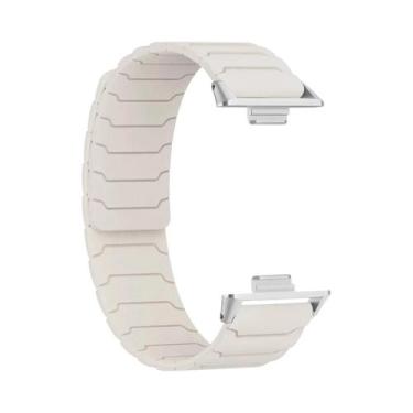 Imagem de Pulseira Magnética De Silicone Para Xiaomi MiBand 8 pro 9 pro Redmi Wa