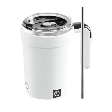 Imagem de Caneca Automática Com Agitação Magnética - Recipiente de Chá 380ml com Visor de Temperatura | Copo Elétrico De Mistura Automática Para Leite,Para Estudantes Profissionais Viajantes
