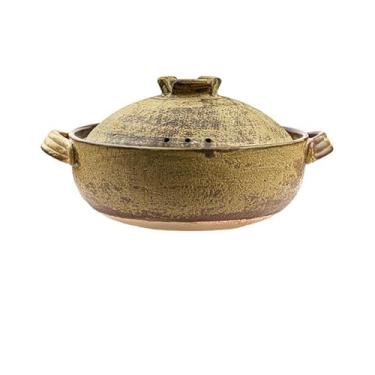 Imagem de LLXYZJR Panela quente de cerâmica, caçarola, panela de barro para cozinhar, panela de remédio de alta temperatura, panela de barro para cozinhar, panela para ensopado, sopa, vapor (tamanho: 2500 ml)