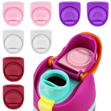 Imagem de BMSQOFD 8 peças de rolha de vedação de borracha de substituição compatível com Owala FreeSip 947 ml, tampa de vedação superior de garrafa para Owala 16/19/24/32/1,134 g tampa de boca de silicone