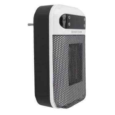 Imagem de Cryfokt Aquecedor de Ambiente Aquecedor Elétrico Pequeno 500 W Aquecimento Rápido 200 Pés quadrados. Operação Silenciosa para Material ABS de Escritório Em Dormitório Doméstico (Plugue UE)