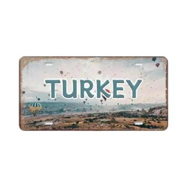 Imagem de Placas De Metal Vintage Retro Para Decoração De Café, Clube, Bar, Amér