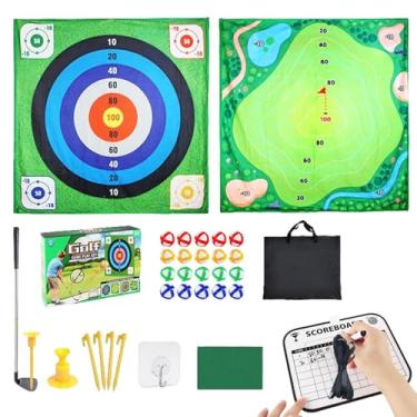 Imagem de Tapete de Golfe para Treino de Batidas e Prática - Equipamento para Treino Desportivo - Tapete de Putting de Golfe Interativo,para Crianças Iniciantes Interior Exterior Casa Quintal Escritório Relvado