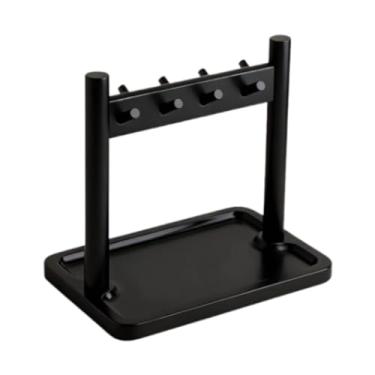 Imagem de KiBcsLic Porta-chaves para de entrada, organizador de joias, organizador suspenso criativo, elegante e compacto em madeira, decorativo para cozinha e, 21.5 X 14.5 X 20 Cm