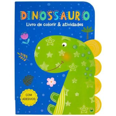 Imagem de Livro - Livro de colorir & atividades: Dinossauro