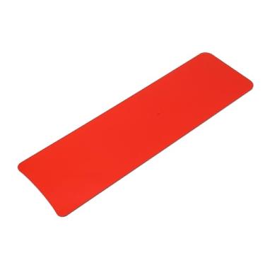 Imagem de Cuofyunl placa de destaque de cabelo acrílico aplicador de cor de cabelo profissional placa de coloração de cabeleireiro para folhas de branqueamento (Vermelha)