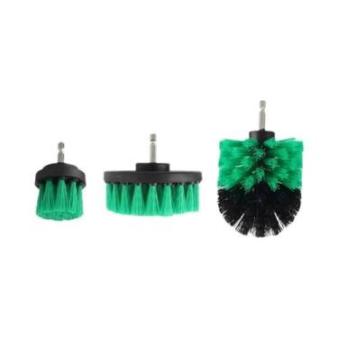 Imagem de Conjunto De Escovas Elétricas Multifuncionais Para Limpeza De Pneus E 