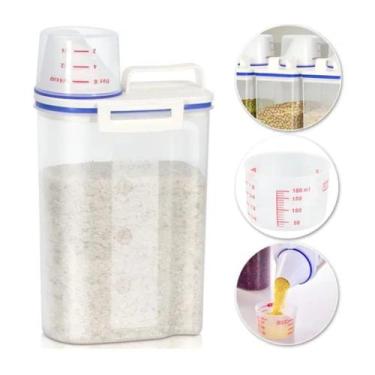 Imagem de Pote Hermético Multiuso Com Dosador - 1,5kg - TOP RIO