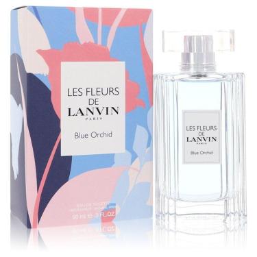 Imagem de Perfume Feminino Les Fleurs De Lanvin Blue Orchid Lanvin 90 Ml Eau De Toilette