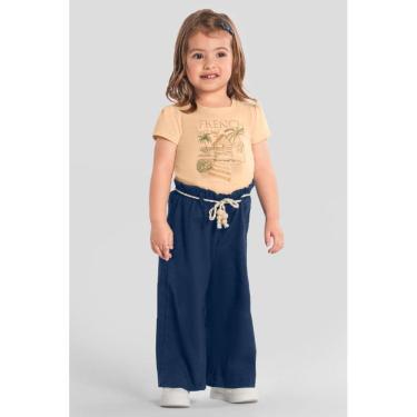 Imagem de Conjunto infantil menina metalizado Mundi