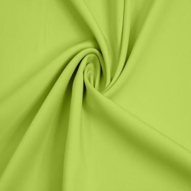 Imagem de Tecido elástico Silex de 150 cm de largura por jarda – 90% poliéster, 10% elastano, leve 105 g/m2, macio para vestuário, vestidos, roupas ativas, tops e artesanato DIY