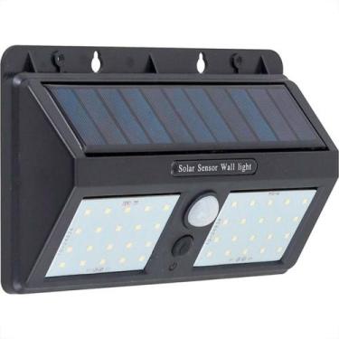 Imagem de Luminaria De Led Gaya Solar Dupla Com Sensor De Presenca Zyon Ip65 - 6