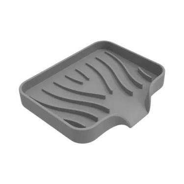 Imagem de Suporte De Sabonete Antiderrapante De Silicone (1 Unidade) Para Cozinh