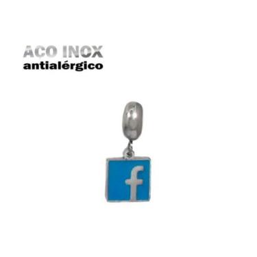 Imagem de Pingente Face Aço Inóx Antialérgico Pulseiras Berloque - Pulseiras e B