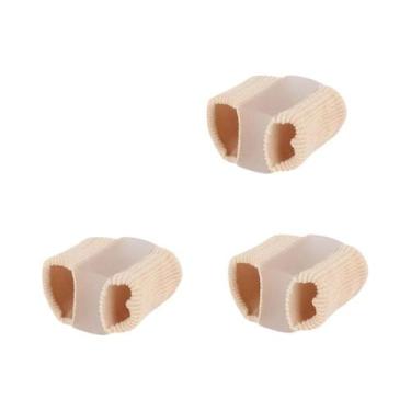 Imagem de Separador De Dedos Ortopédico De Silicone 3/6 Peças Corretor De Joanet