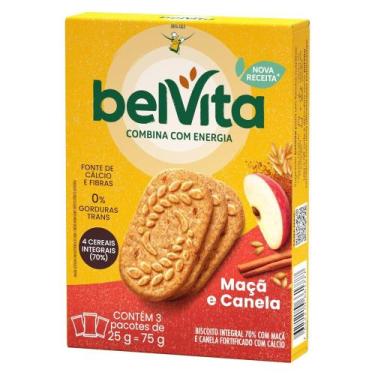 Imagem de Biscoito Integral BelVita Maçã e Canela 75g
