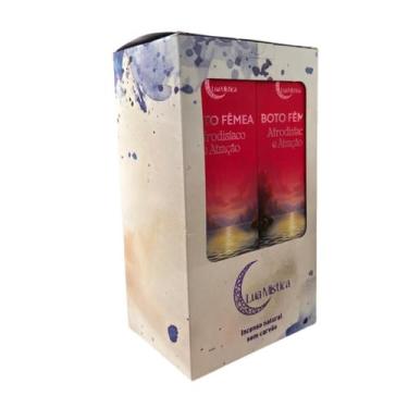 Imagem de Incenso Lua Mística Espiritual 0% Carvão Box 12 Cxs C 10 Var Aroma:Bot