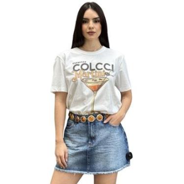 Imagem de Camiseta Feminina Estampada Martini Colcci-Feminino