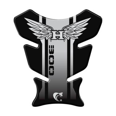 Imagem de Adesivo Protetor De Tanque 3d Moto Xre 300 Preto Preto