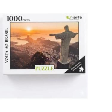 Imagem de Quebra Cabeça Puzzle - Uriarte - Rio de Janeiro Cristo Redentor - 1000